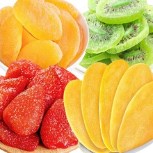 好吃的芒果干草莓干袋装混合水果干小包装便宜办公室零食果脯组合