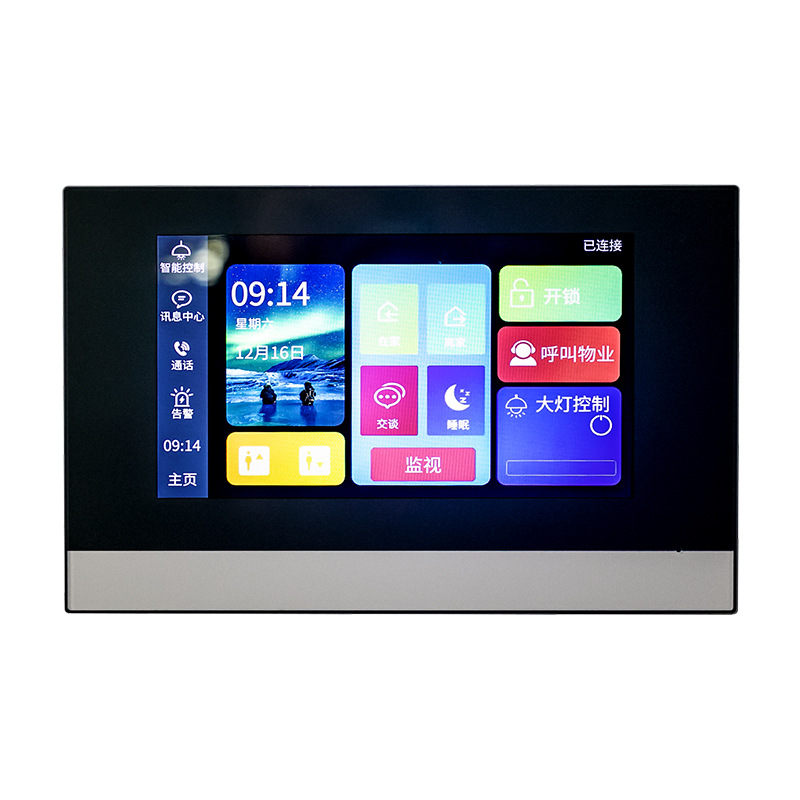 Sistema de Control de Acceso con Intercomunicador para Edificios, Intercomunicador de Video de Alta Definición, Control de Acceso Comunitario, Unidad Inteligente Telefónica, Intercomunicador Visual