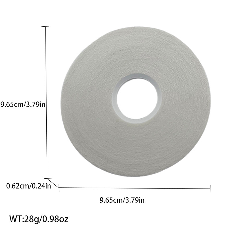 Cinta adhesiva de doble cara soluble en agua para hidrosol de fijación temporal de patchwork manual de tela