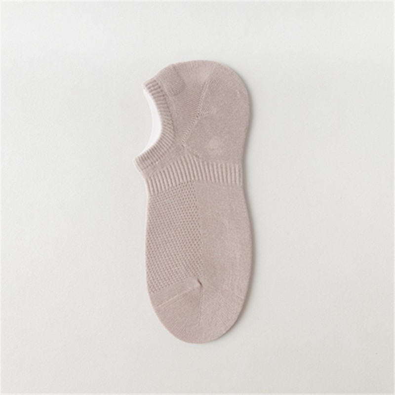 Luanyuan temporada calcetines de barco mujeres primavera verano otoño e invierno color sólido calcetines de algodón niños boca baja calcetines de hombre calcetines de silicona antideslizantes invisibles