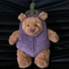 Eggplant Bear 28cm