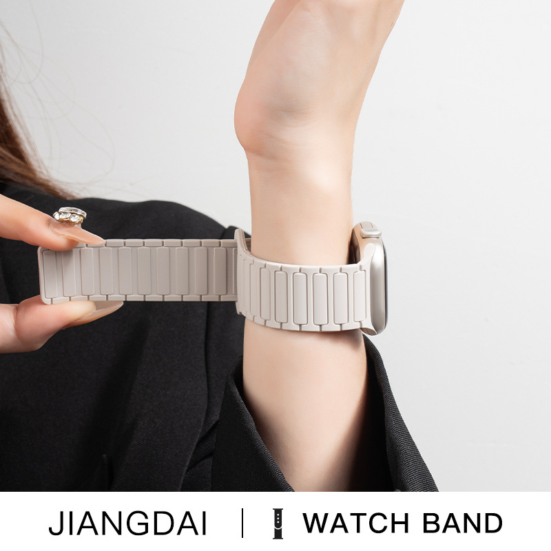 Suitable for iWatch Strap S10 Apple Watch Strap Applewatch Sports Silicone Strap