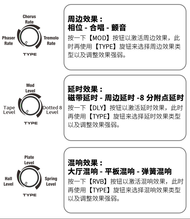 NUX纽克斯电吉他音箱带效果Mighty 40BT专业便携数字失真蓝牙音响详情10