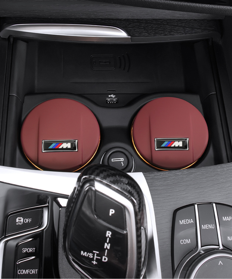 Suitable for Bmw Car Ashtray New 5 Series 3 Series 7 Series X1X2X3X5X7 Creative Interior Supplies with Cover and Light