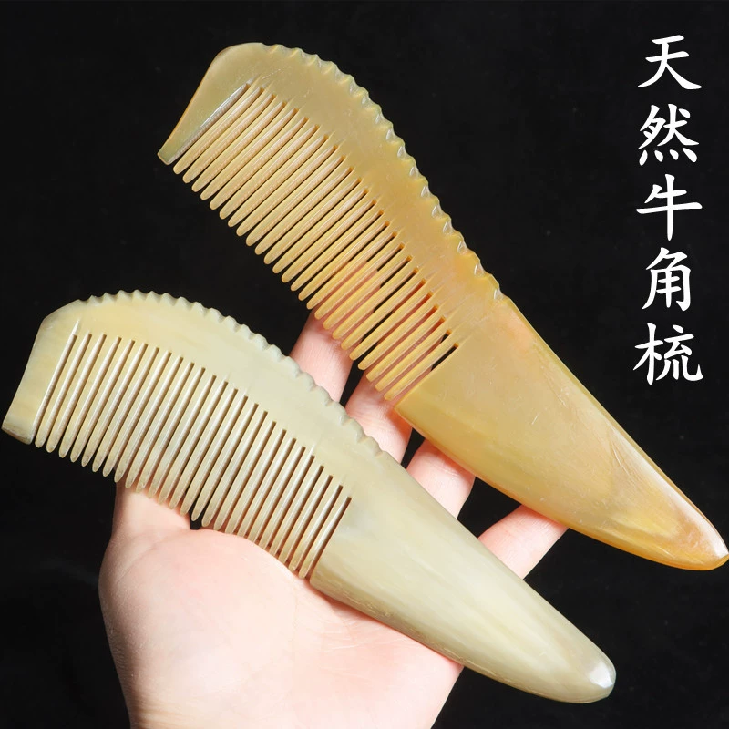 Factory wholesale white yak angle combs small corner tip with sharp tail combed tail tail massage smooth hair comb