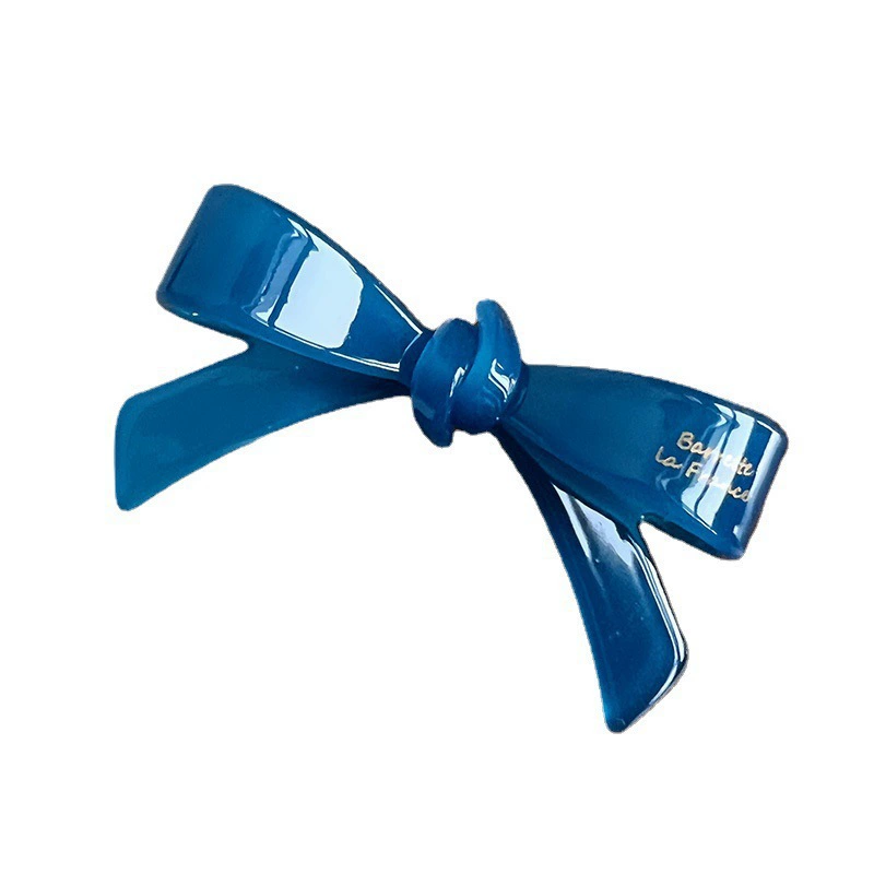 Hairgrip with bow, hair accessory, bangs, crab pin, high-quality style