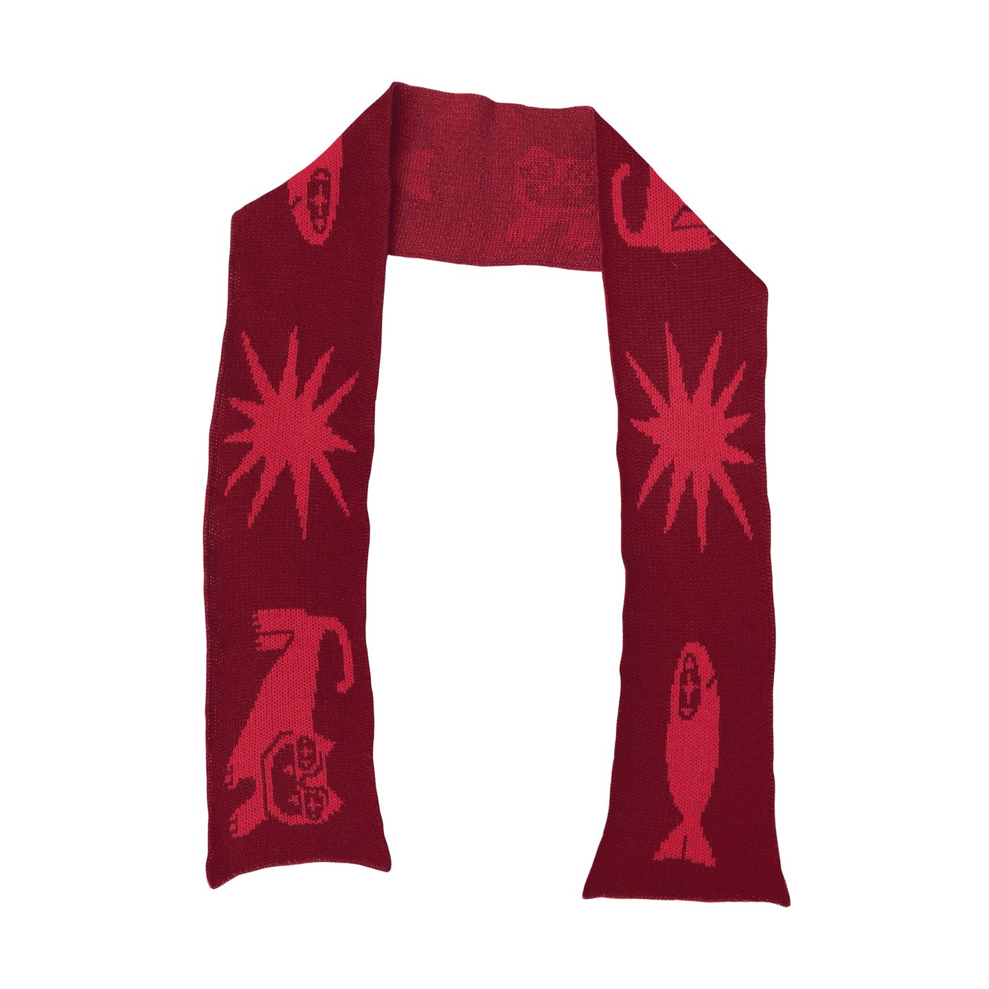 Women's Streetwear Cartoon Polyester Scarf display picture 4