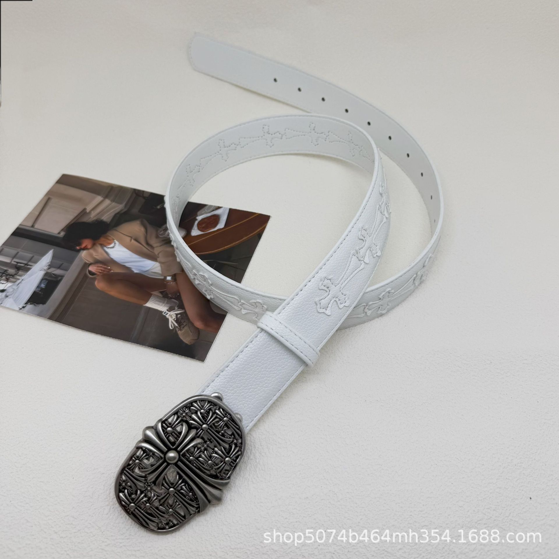 Cinturón cross de color CH cinturón clásico cinturón de jeans para hombres y mujeres cinturón de moda retro cinturón de moda cinturón de moda