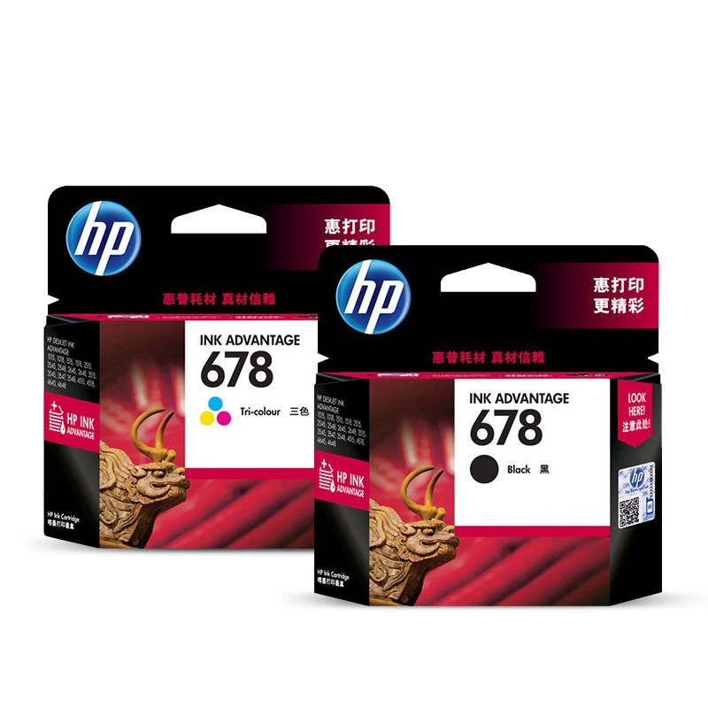 Оригинальный картридж HP 678 для HP Deskjet 1015 1018 1518 2648 4518 4515
