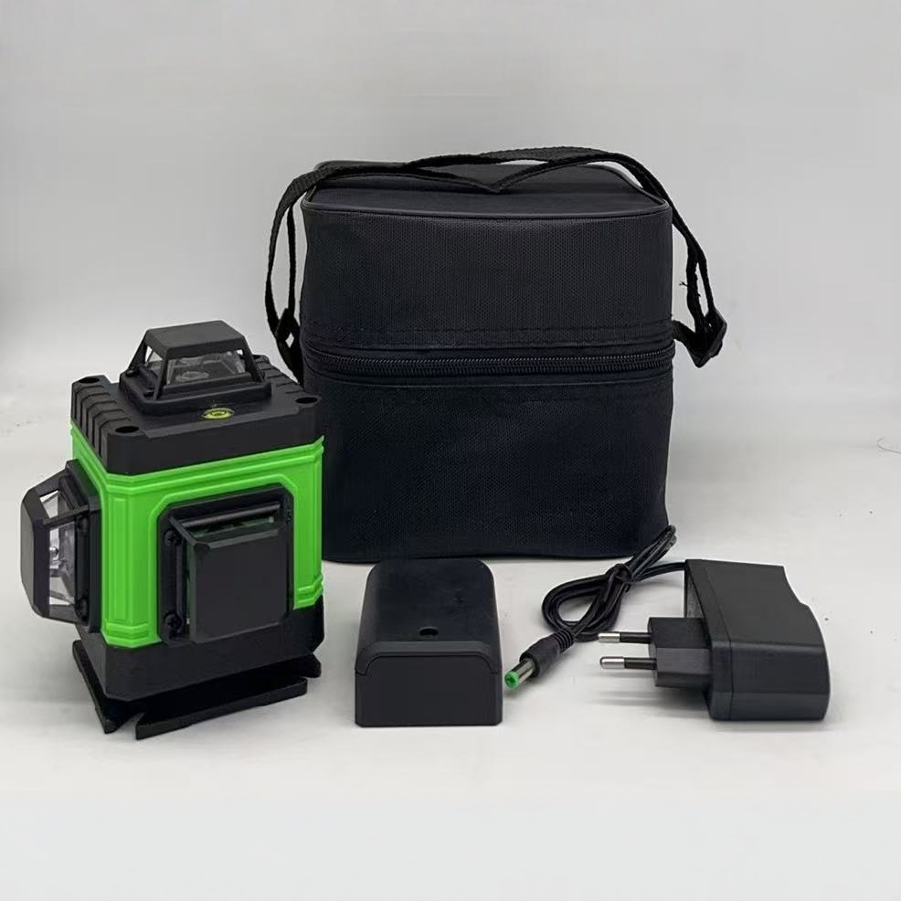 16线红外线水平仪高精度强光细线激光贴墙地小型绿光自动调平水仪