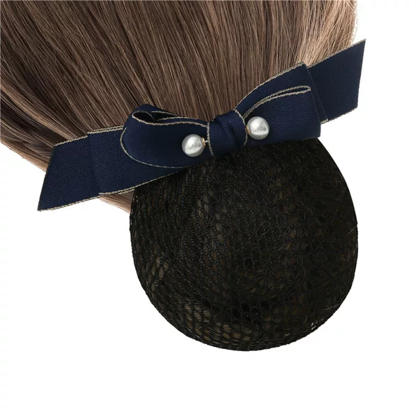 Head Flower Female Professional Hair Net Dou Hotel Nurse Bank Stewardess Waiter Work Hairpin Hair Accessories Korean Headwear