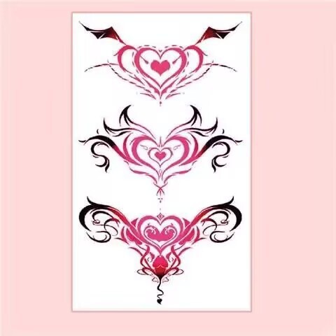 Cross-border Tattoo Sticker Transfer Waist Abdominal Social Waterproof Succubus Pattern Foreign Trade Cartoon Cute Sticker