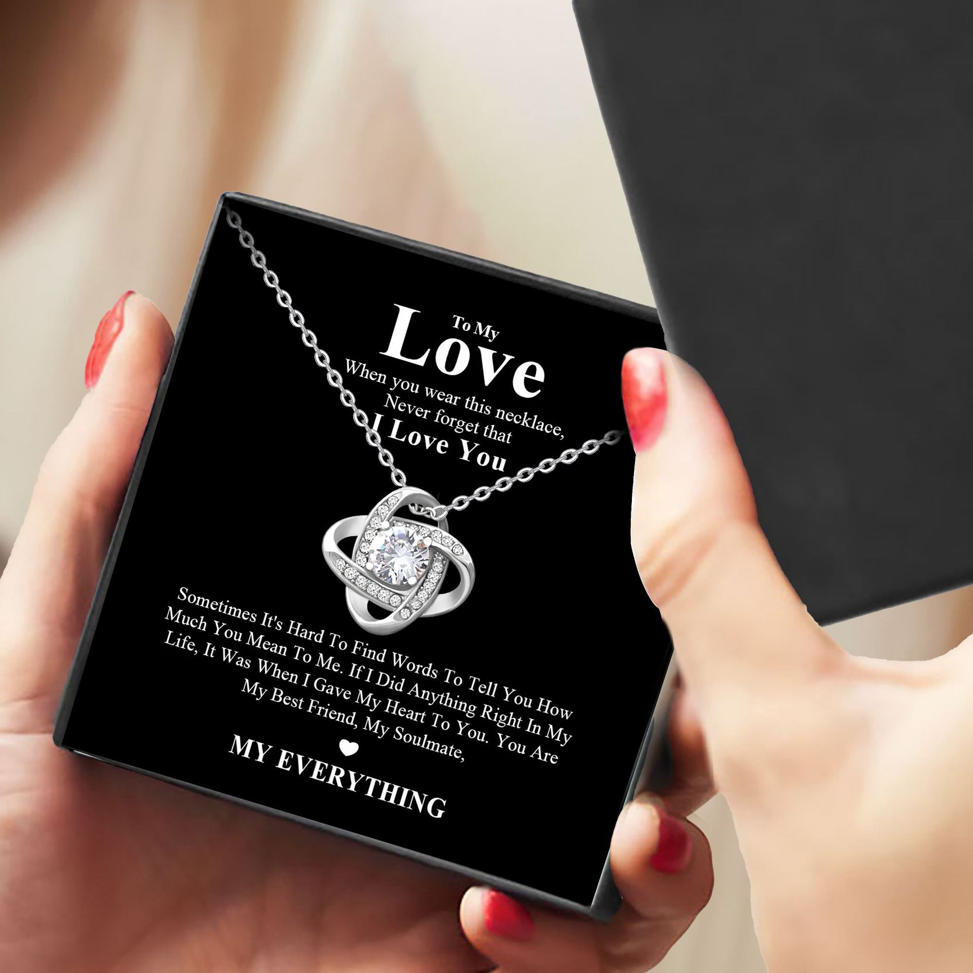 Sterling Silver Four-leaf Clover Necklace For Women Elegant Style_voghion.com