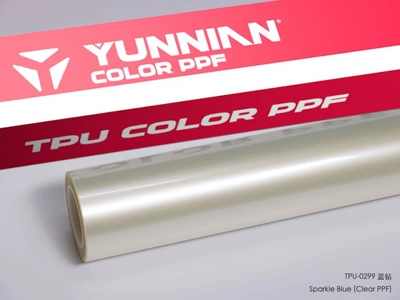 color change film in diamond blue, Auto Color Change Film - tpu-blue-diamond-dual-use-for-wet-and-dry-surfaces-15215m