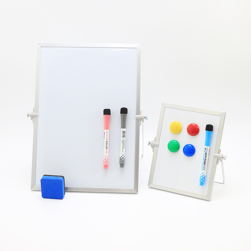 Soporte de escritorio pequeño tablero de escritura pizarra magnética tablero de escritura para niños graffiti mensaje tablero de notas multi-Especificación