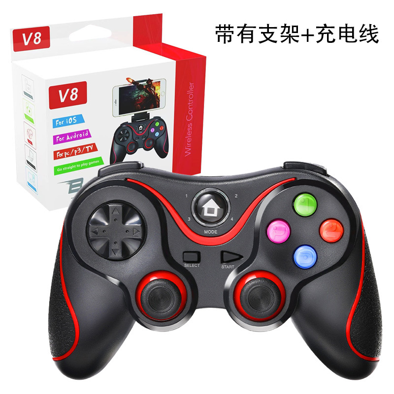 V8 v13 x3 t3 teléfono móvil gamepad inalámbrico IOS Android p3 p4 Switch mango multifunción