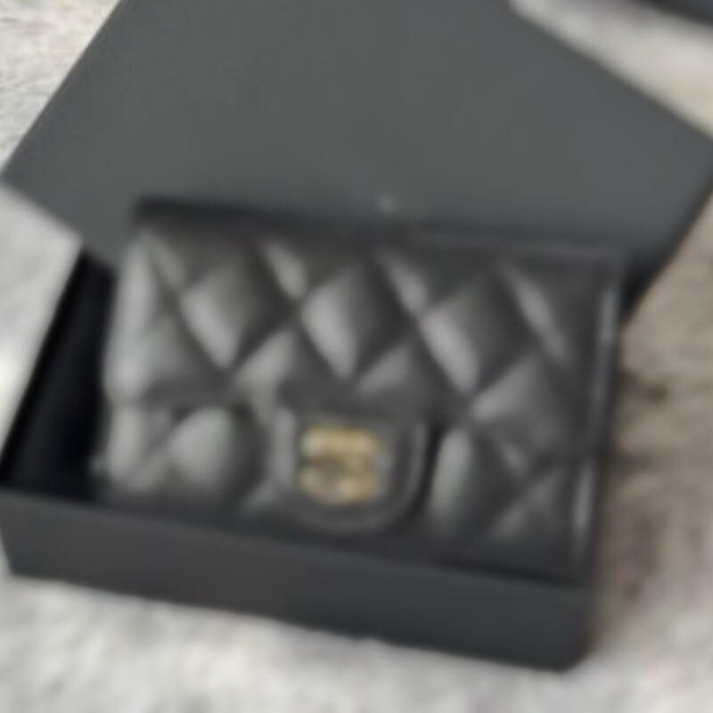 New Style Genuine Leather Chanel-Style Caviar Card Holder, High-End Quilted Coin Purse, Guangzhou Source, Portable and Convenient New Style Genuine Leather Chanel-Style Caviar Card Holder, High-End Quilted Coin Purse, Guangzhou Source, Portable and Convenient