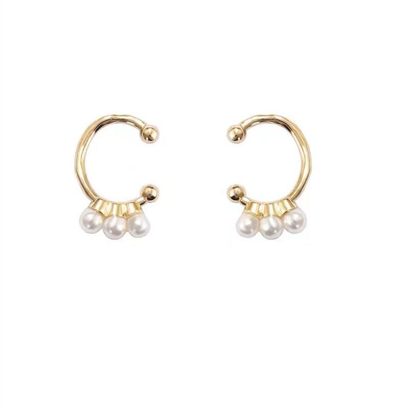 Pendientes de Conejo y Oso de Peluche de Estilo Coreano, Modernos y Lindos para Mujer, Pendientes de Peluche Tridimensionales de Dibujos Animados, Versátiles y Accesorios