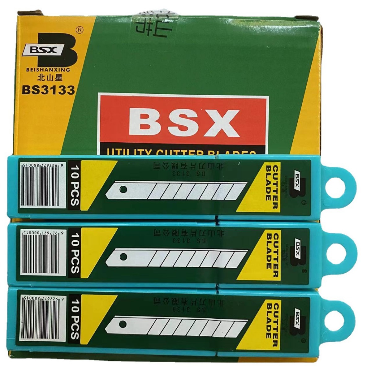 北山星BS3133美工刀片06厚BSX犀利刀片