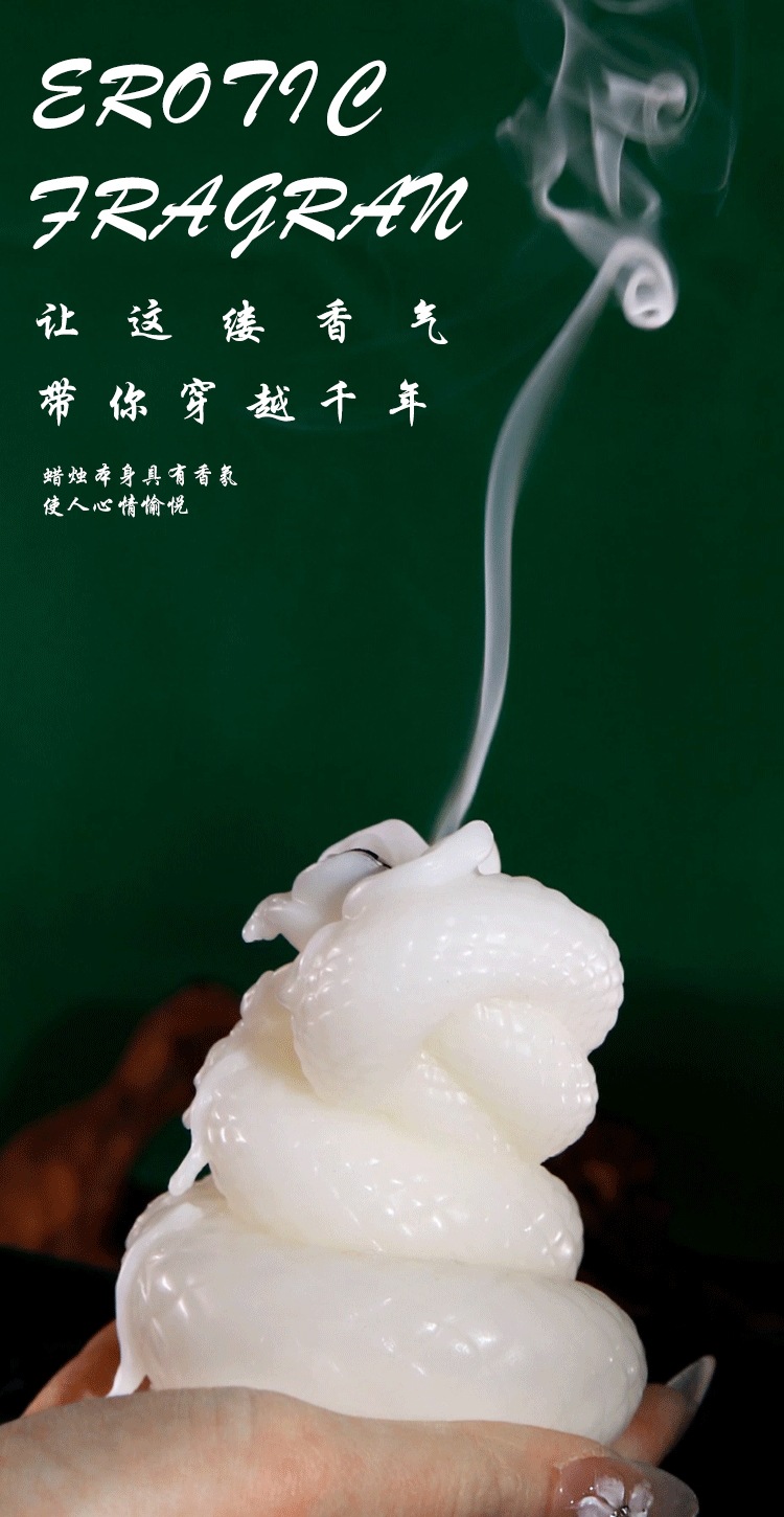 Low-Temperature Soy Wax Massage Candle with Nipple Clamps and Handcuffs for Adult Couples — detail image 2