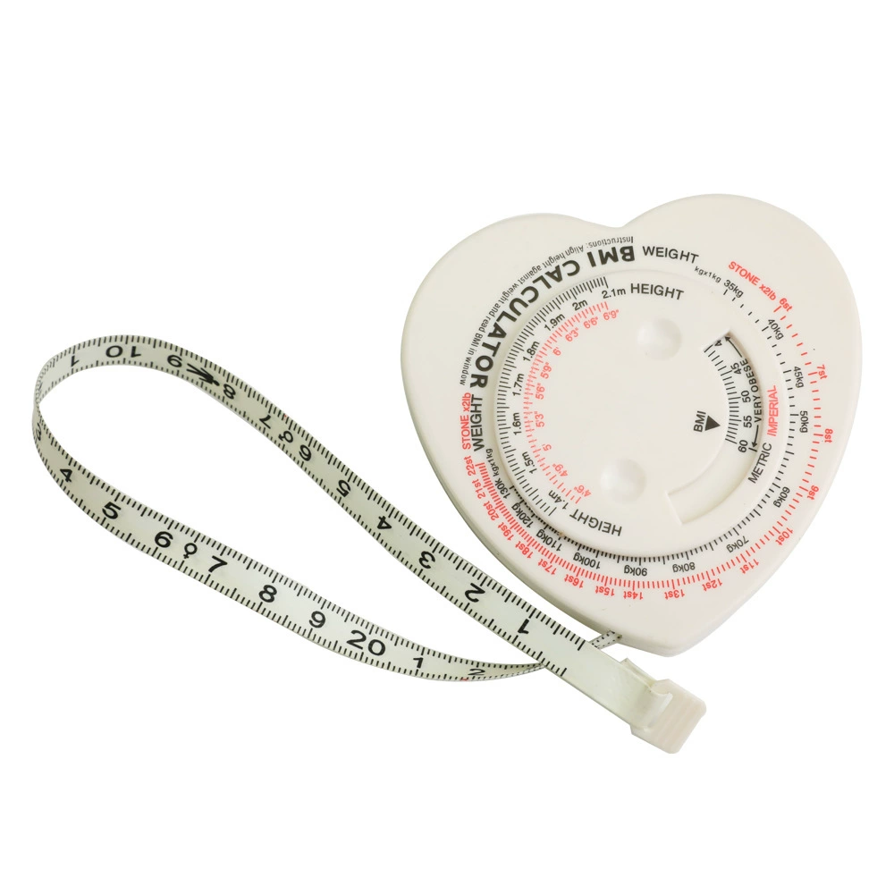 ETOPOO завод в наличии качество 1,5 м Лента сердце ИМТ рулетка новый материал