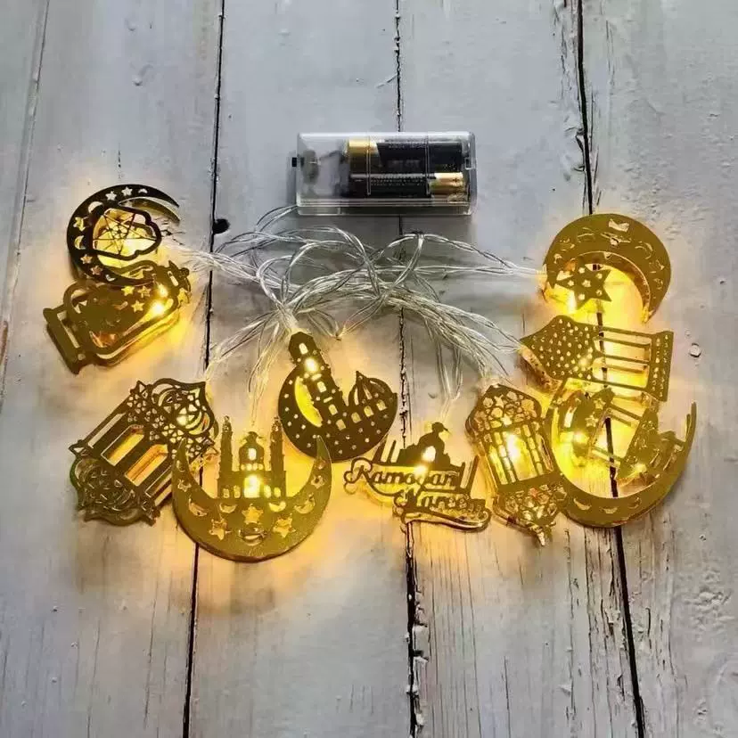 LED звёздная луна замок модель световая гирлянда декоративные гирлянды батарейный свет USB пульт ДУ стиль разноцветные огни атмосфера