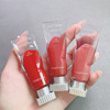 Veronni ice cubes velvet lip glaze not fell color, non -stick cup velvet matte foggy female student party cheap lipstick