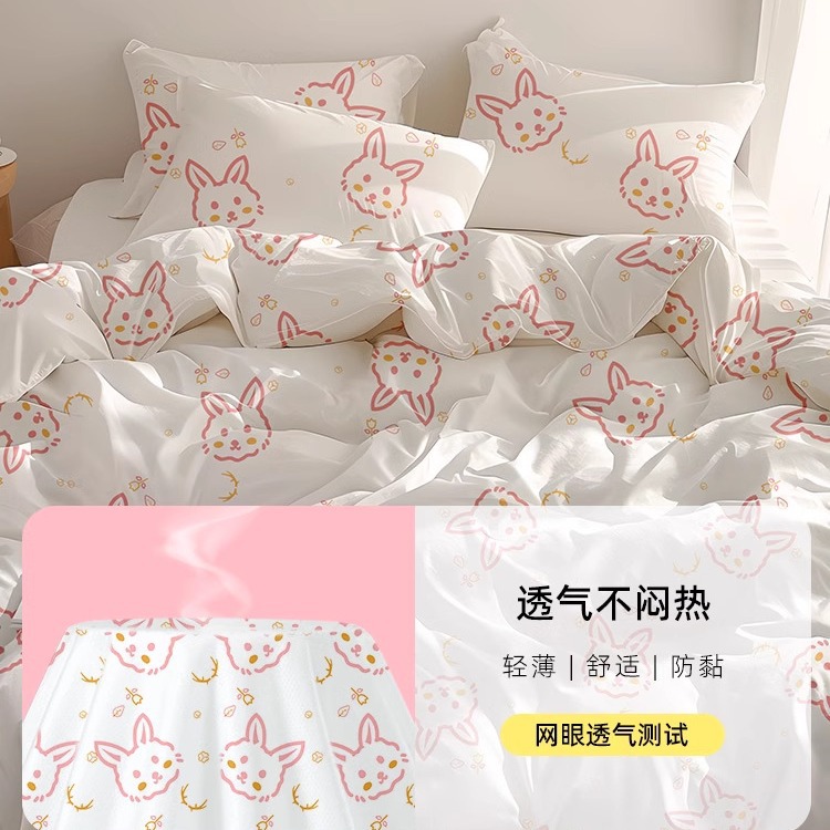 Hoteles desechables de cuatro piezas de viaje sábanas de viaje cubierta de almohada cubierta de cubierta