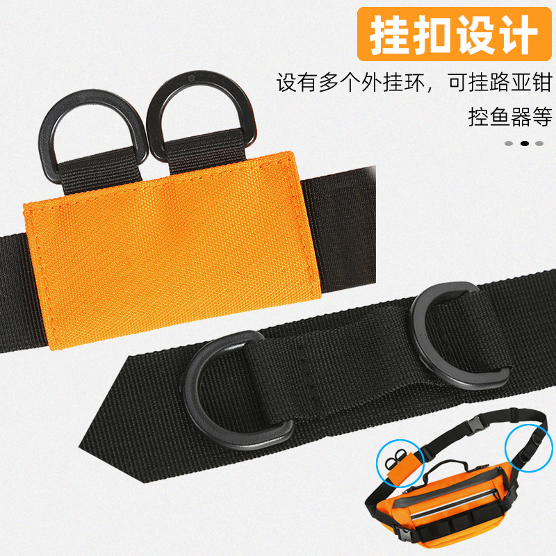 Luya pecho bolsa de cintura trabajador gadget cintura bolsa de viaje deportes al aire libre equitación hombro crossbody Luya bolsa de pesca