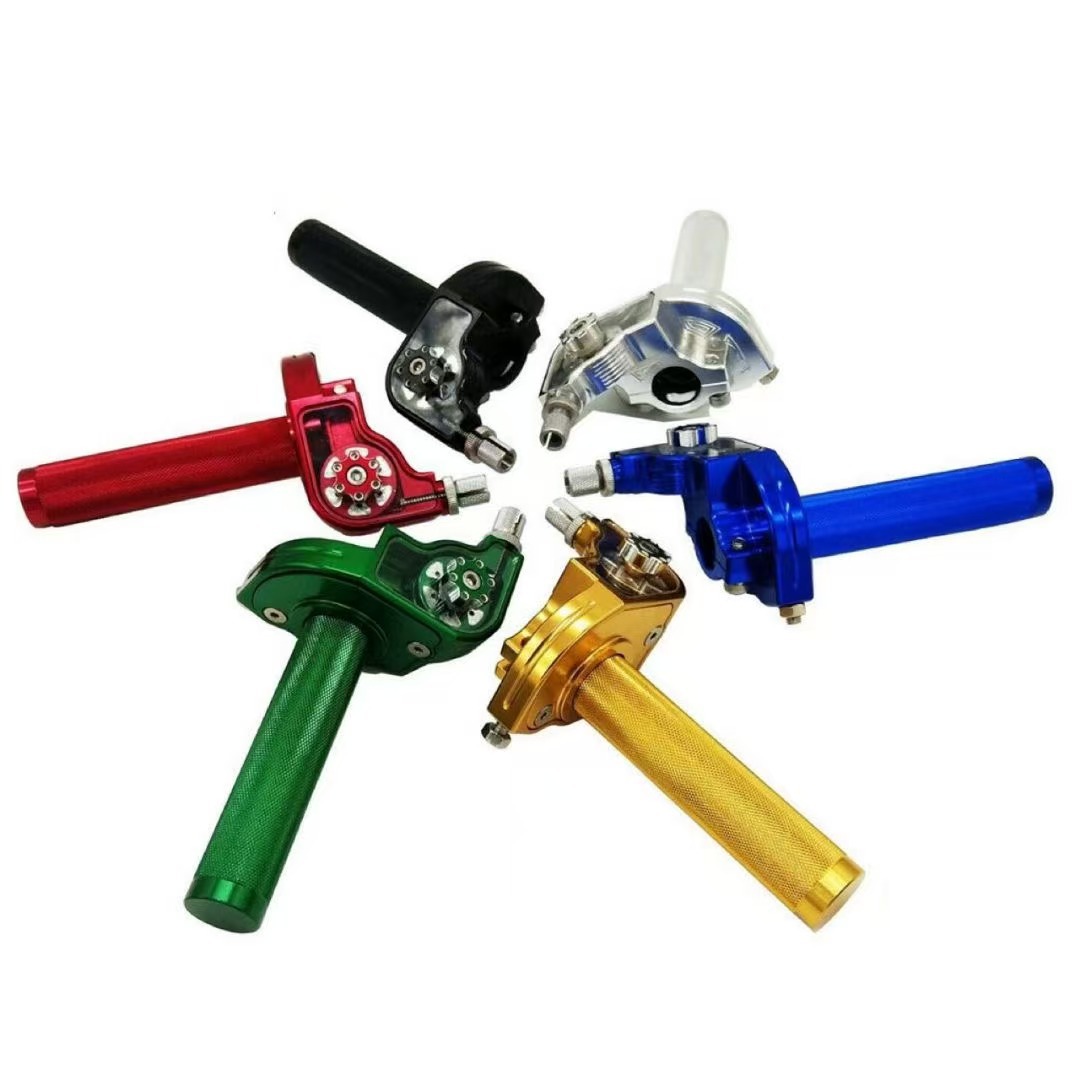 ACERBIS Motorcycle Big Twist Reabastecedor CNC Visible Acelerator Switch + Wire Twist ThrottleGrip