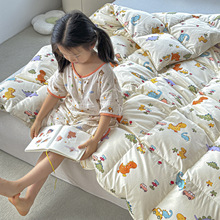 A类母婴级儿童95白鹅绒羽绒被芯学生婴童幼儿园小羽绒被国标过检