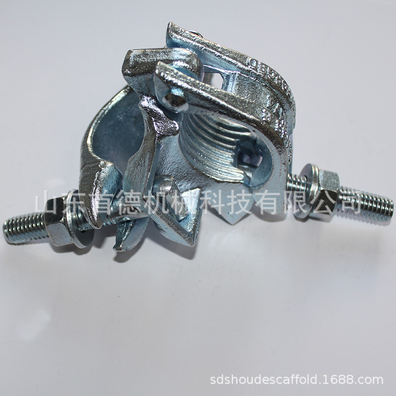 锻造镀锌扣件 十字扣件 防滑直角扣件生产厂家