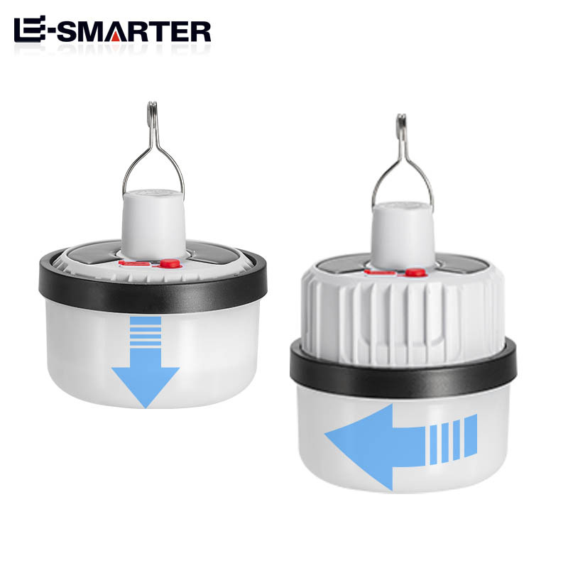 40 * 2835 lámpara de lámpara de emergencia solar transfronteriza luminosa luminaria de campamento plegable portátil al aire libre