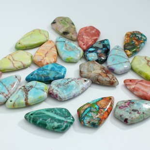 ��Ȼʯ�ۻ���ʯˮ����18x32x7mm����diy������������ʯ