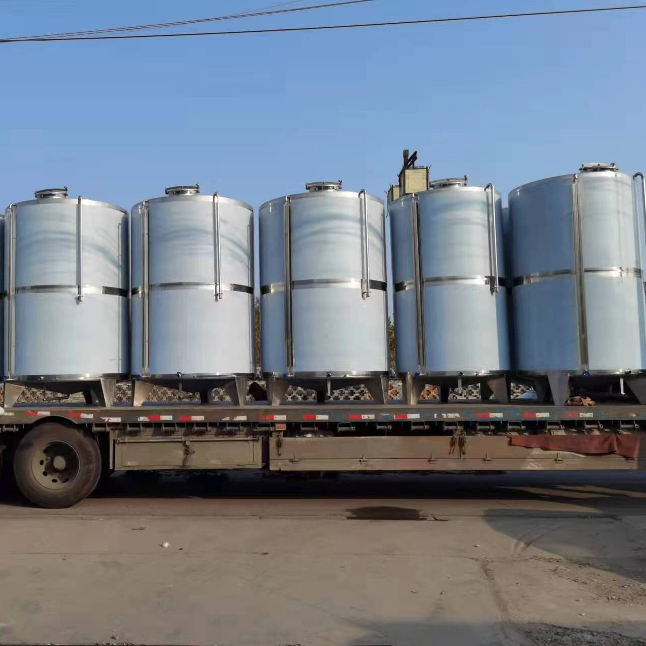 永盛制造10吨20吨不锈钢储酒罐 液体物料储存罐 酿酒设备按需供应