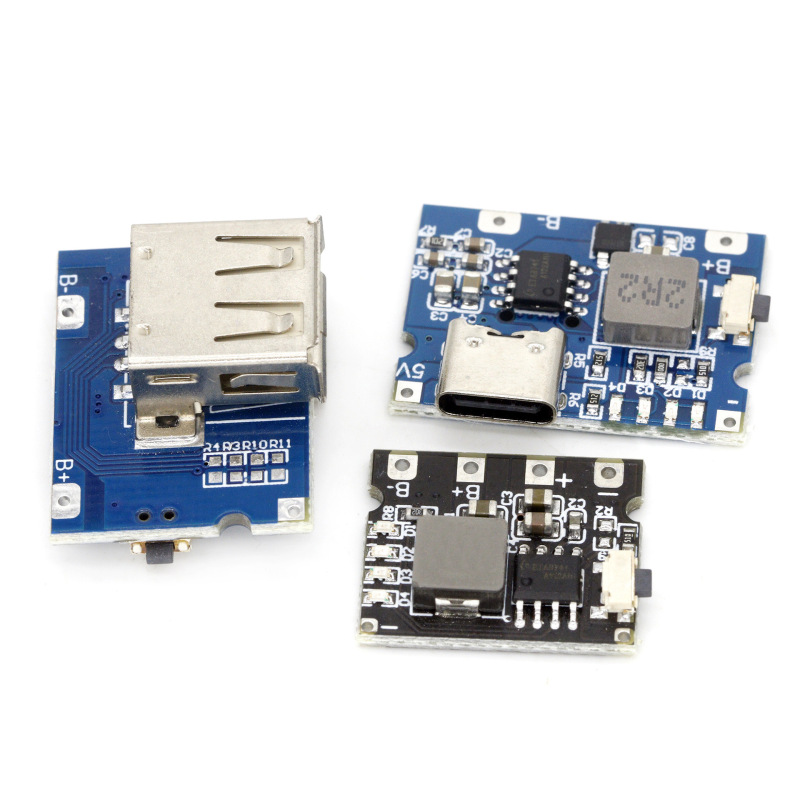 5v2a/2.4aフラッシュ放電リチウム電気充電モジュール電源type-cポート入出力常時オン|undefined