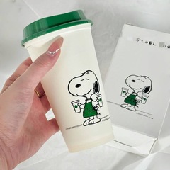 パピージョイントスターシリーズステンレス鋼ストロー断熱カップオフィス大容量コーヒーカップホームカップ