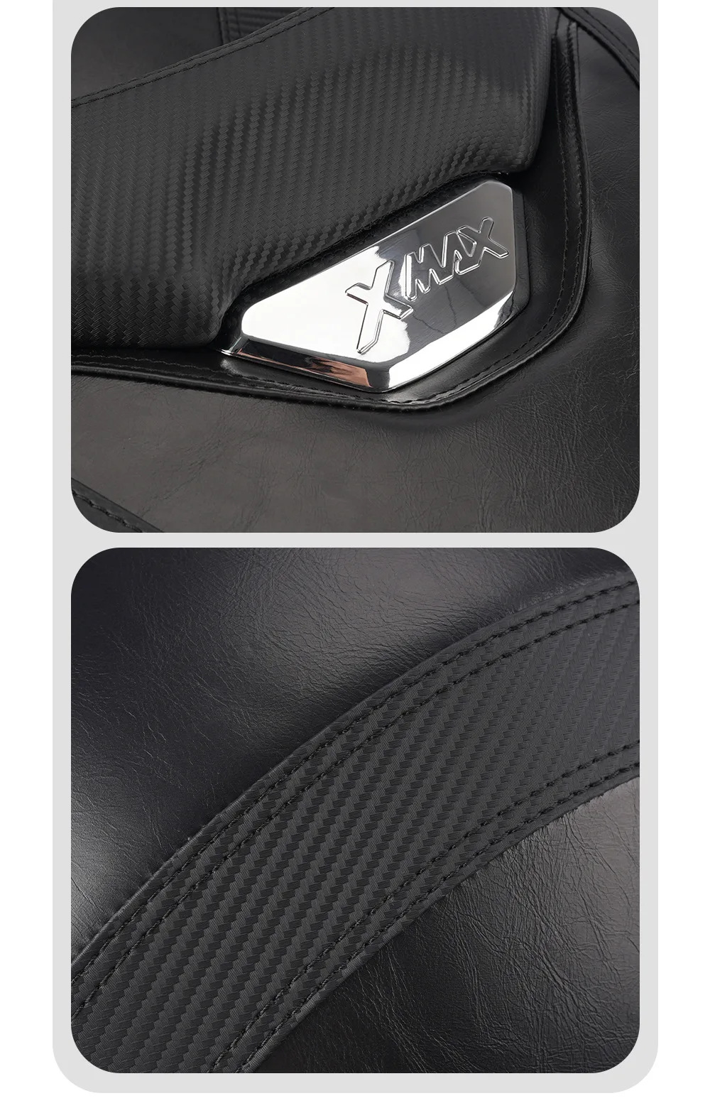 Suitable for 23-26 Models of Yamaha Xmax300 Motorcycles, Spanish Lowered Seat Cushion, Comfortable Seat Modification Seat Cover