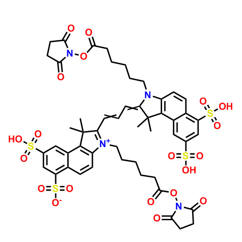 Cy3.5 DiSE(tetra SO3) CAS：687626-25-1