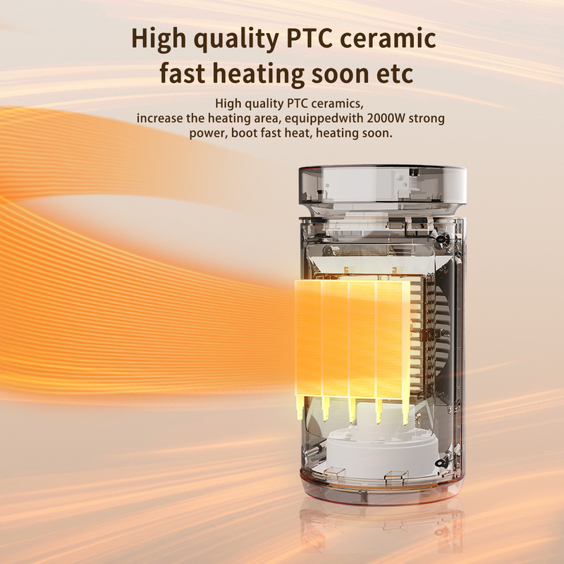 クロスボーダーヒーター デスクトップヒーター PTC セラミック高速加熱ヒーター小型家庭用サイレント冷暖房|undefined