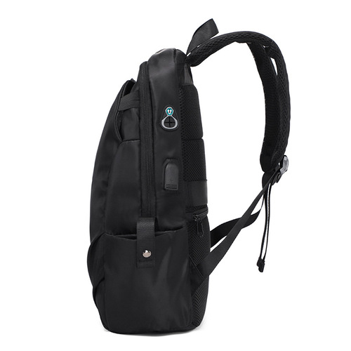 Manufacturer printed LOGO nylon backpack men's business computer bag college student bag