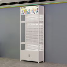 潮玩货架展示架谷子玩具手办精品店饰品盲盒文具化妆品展示柜钉制