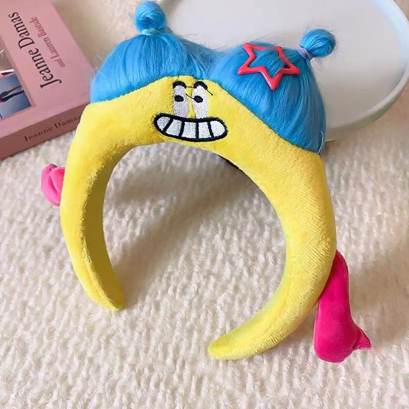 かわいい漫画のヘッドバンド、面白い鯉恐竜の頭飾り、超かわいいサメのヘッドバンド、大人と子供向けの写真撮影用のヘアピン|undefined