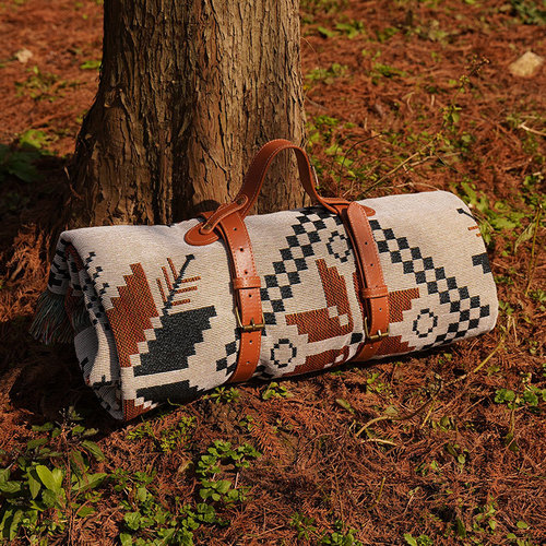Picnic mat moisture-proof mat thickened bohemian floor mat tent outdoor camping blanket picnic mat blanket