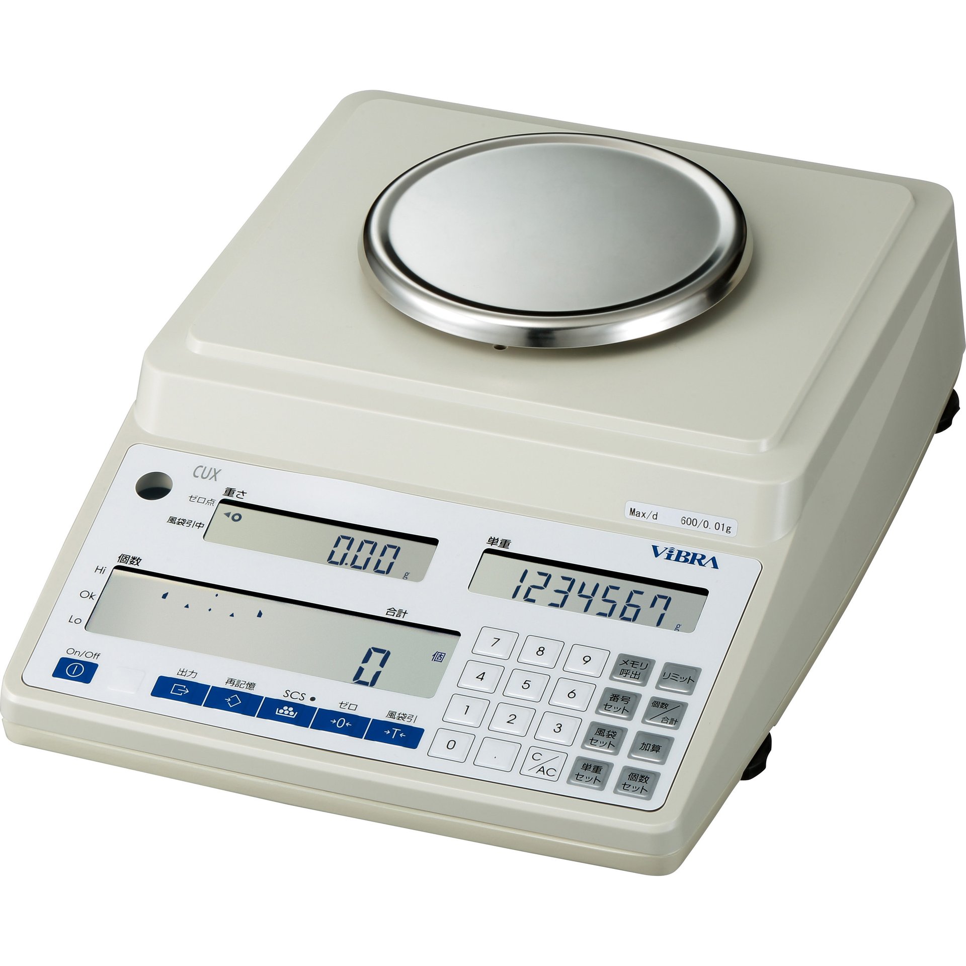池田屋现货 ！！VIBRA新光 计数秤数字秤电子天平 CUX600