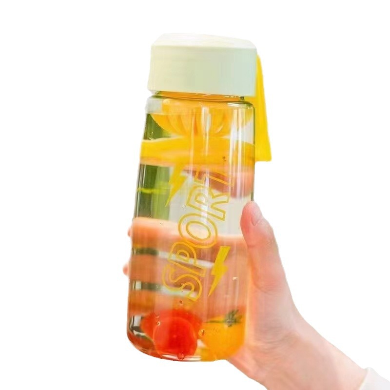 Futong taza de agua deportiva portátil para bebidas directas estudiantes taza casual coreana simple con taza de té espacial taza mayorista