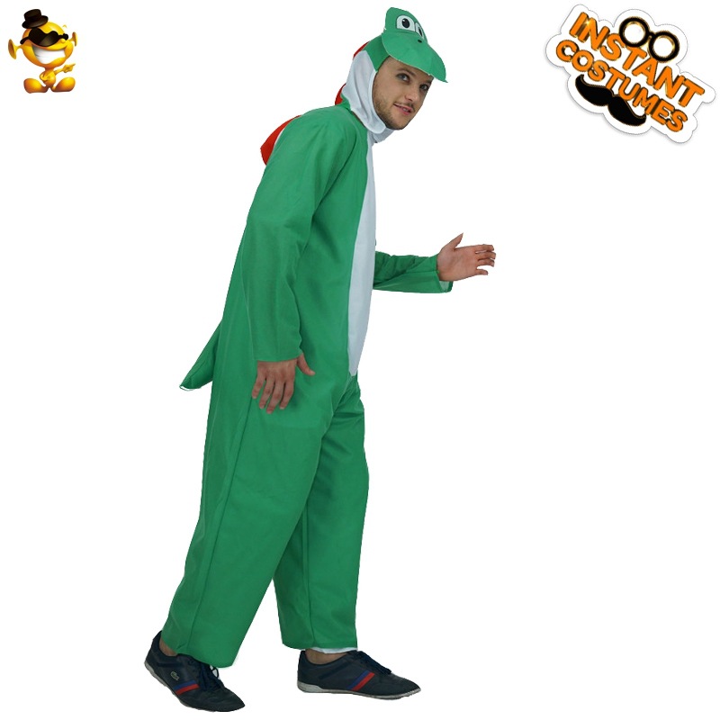 Halloween adulto hombres grandes parodia dinosaurio traje etapa traje ropa de fiesta traje Cosplay
