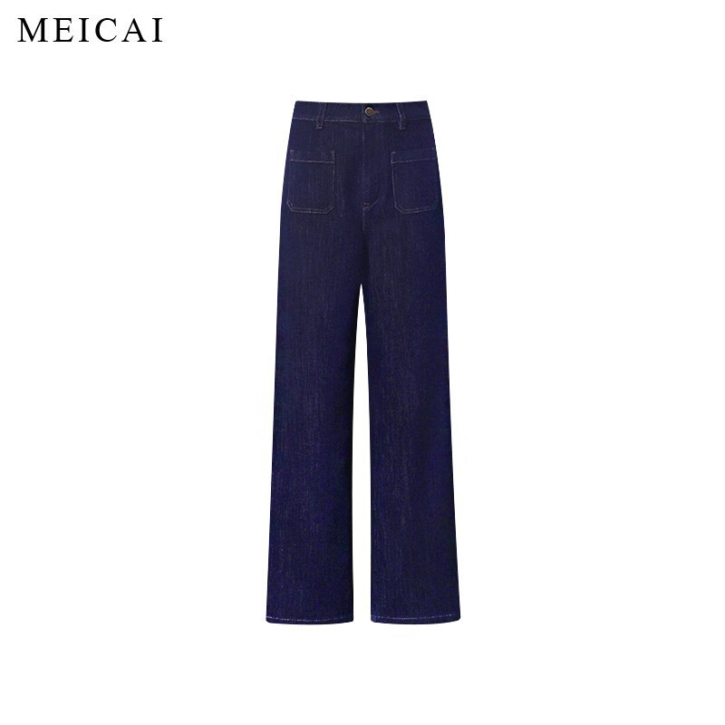 American design "1970 Paris Kiss" DIO* vintage color-woven straight-leg, slightly flared, casual slim-fit jeans American design "1970 Paris Kiss" DIO* vintage color-woven straight-leg, slightly flared, casual slim-fit jeans