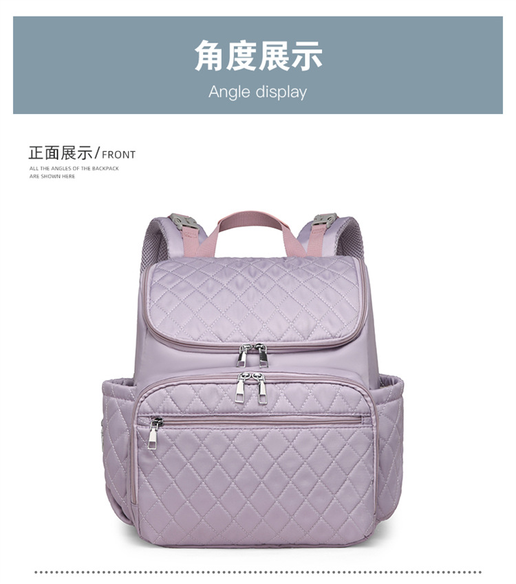 New multi-functional milk storage and heat preservation mom and baby bag for going out, large-capacity storage, lightweight dry and wet separation mom bag undefined