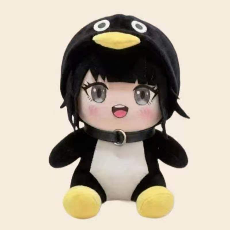 Cross-border Gugu Gaga Little Penguin Plush Doll, Cute Toy, Birthday Gift, Game Peripheral Doll
